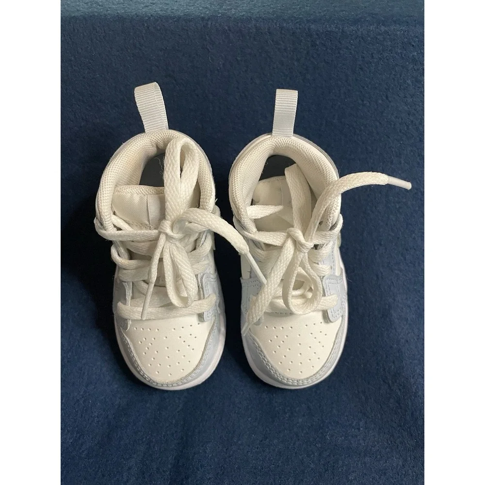 Toddler's Jordan 1 Mid SE Blue Tint/Ice Blue (FQ9116 400) Size 5